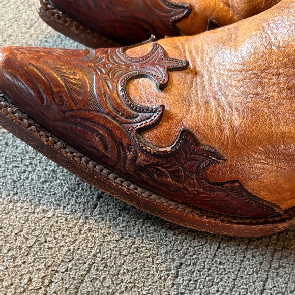 Tony Lama Vintage Cowboy Boots. Woman’s Size 10.  Great Condition. - Picture 5 of 11